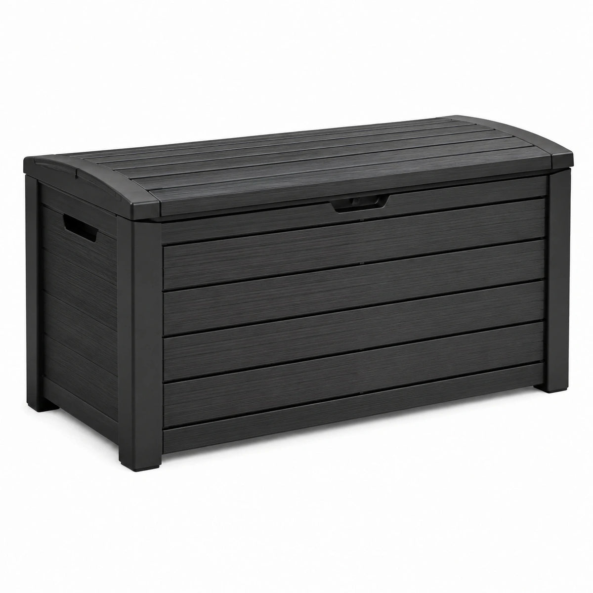 Garten-Auflagenbox aus Kunststoff, Anthrazit, 120 x 60 x 63 cm, wasserabweisend